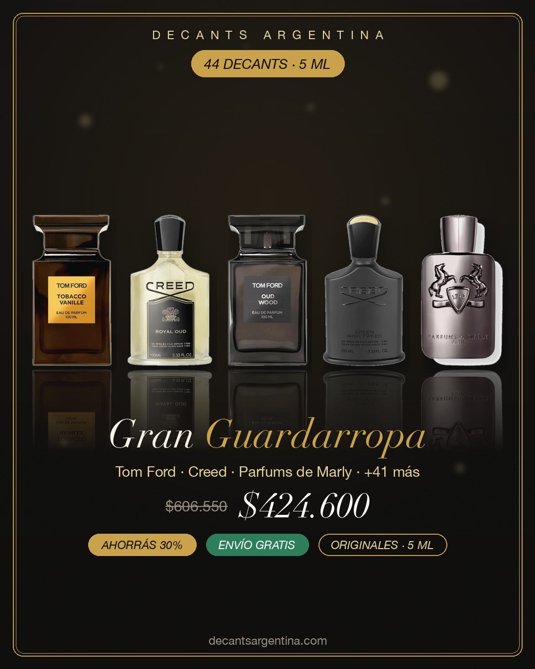 Gran Guardarropa Olfativo – 44 Decants 5ml — Decants Argentina