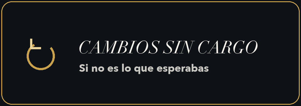 DECANTS ARGENTINA — badge cambios dark