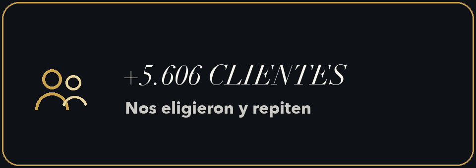 DECANTS ARGENTINA — badge clientes dark