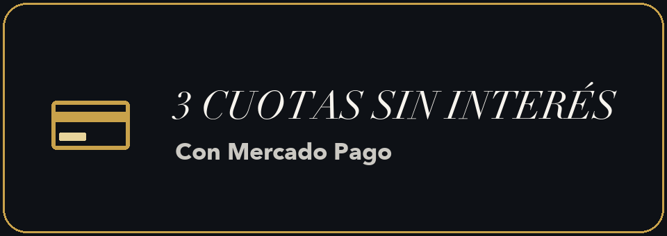DECANTS ARGENTINA — badge cuotas dark