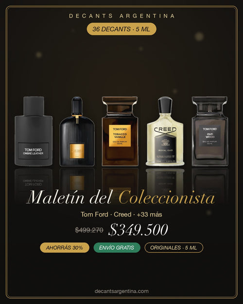 Maletín del Coleccionista – 36 Decants 5ml — Decants Argentina
