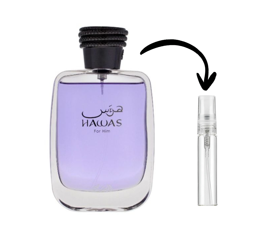 Hawas Rasasi decant 5ml original