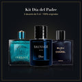 Kit Día del Padre: Sauvage Elixir, Eros y Bleu de Chanel en decants de 5 ml