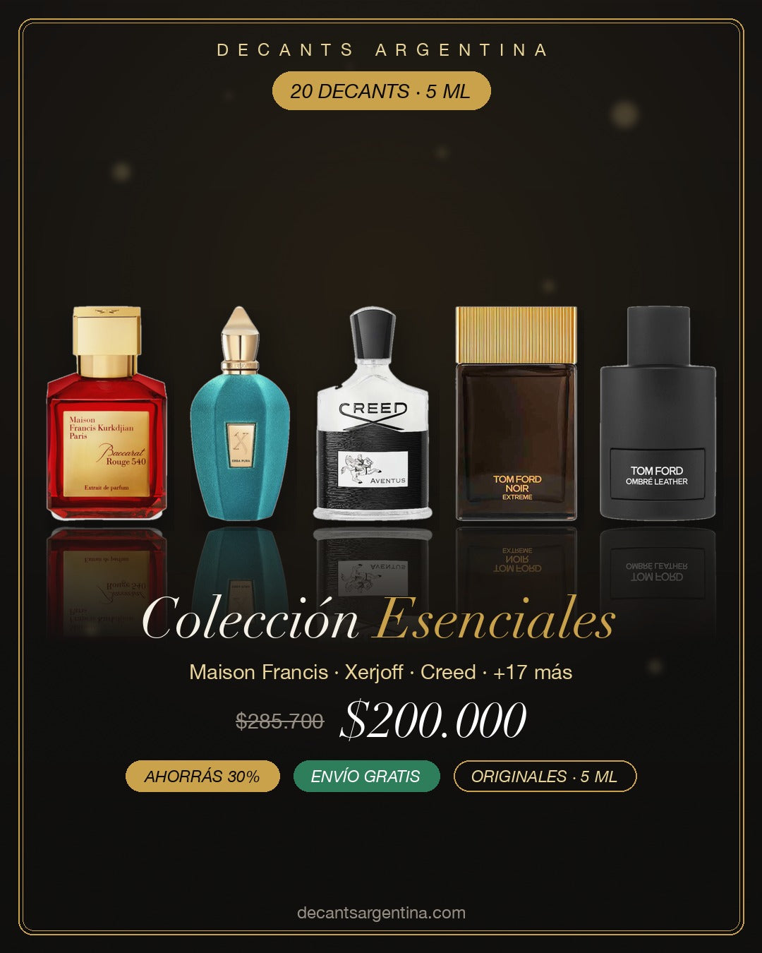 Colección Esenciales – 20 Decants 5ml — Decants Argentina