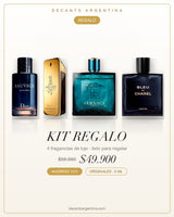 Kit Regalo Premium – 4 Decants 5ml + Caja