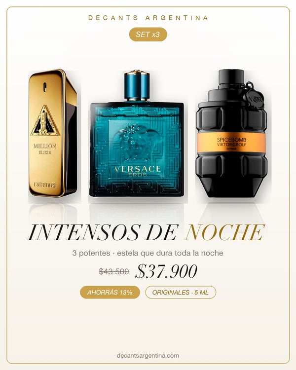 Set Intensos de Noche – 3 Decants 5ml