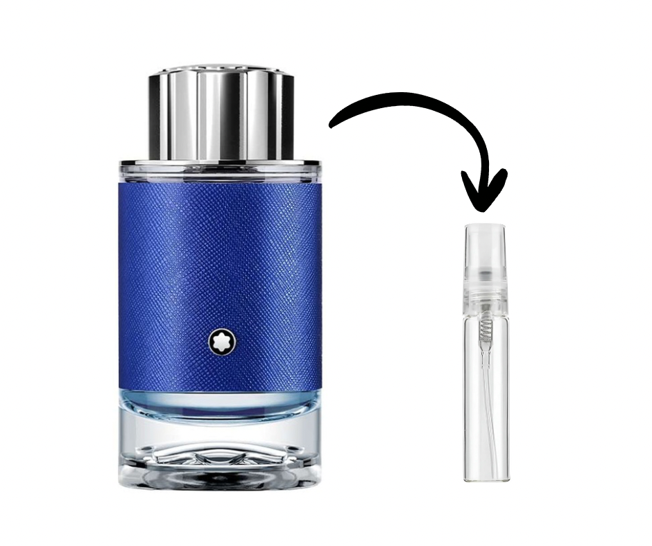 Explorer Ultra Blue Montblanc decant 5ml original