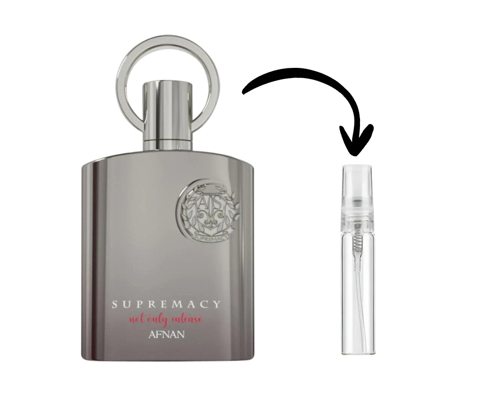 Supremacy Not Only Intense Afnan decant 5ml original